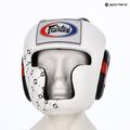 Boxhelm Fairtex Super SPaarring white/black 6