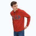 Herren GAP XLS FT Arch FZ HD lasalle rot Sweatshirt 2
