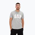 Herren GAP Logo Original T-shirt grau heather