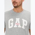Herren GAP Logo Original T-shirt grau heather 4