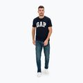 Herren GAP Logo Original Tee blau navy 2