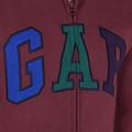 Kindersweatshirt GAP V-Fall Fash Logo FZ tief granatrot 3