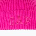 GAP V-Logo Beanie für Damen in auffälligem Rosa 6