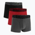 Under Armour Perf Cotton Herren Boxershorts 3 Paar Castlerock