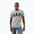 Herren GAP Soft Basic Logo T-shirt heather grey