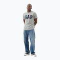 Herren GAP Soft Basic Logo T-shirt heather grey 2
