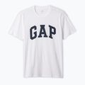 Herren GAP Soft Basic Logo weißes Global-T-Shirt 4