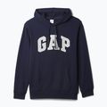 Herren GAP Heritage French Terry Logo Sweatshirt blau navy 5
