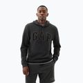 Herren GAP Heritage French Terry Logo Sweatshirt anthrazitfarbenes Heidekraut