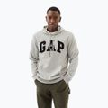 Herren GAP Heritage French Terry Logo helles Heidekraut graues Sweatshirt