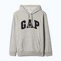 Herren GAP Heritage French Terry Logo helles Heidekraut graues Sweatshirt 5