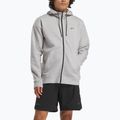 Hoodie Sweatshirt Herren Reebok Athlete Full Zip medium grey heather
