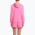 Damen Reebok Small Logo French Terry FZ Sweatshirt true pink 3