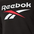 Hoodie Sweatshirt Herren Reebok Identity Big Logo Fleece Crew black/white/vector red 3