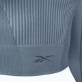 Trainings Longsleeve Damen Reebok RBK Lab Seamless Crop upgrade blue 3