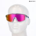 Julbo Fury Spectron matt dunkelgrau/grau/blau/multilayer rosa Sonnenbrille 7