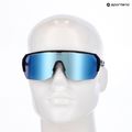 GOG Bragi Sonnenbrille matt schwarz/reflex weiß/blau 6