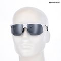 Sonnenbrille UVEX Aerios white/mirror silver 7