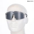 Sonnenbrille UVEX Flowline clear/mirror silver 7