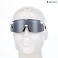 Sonnenbrille UVEX Pace Stage Small white matt/mirror silver 7