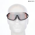 Tifosi Stash Clarion Fototec matte Sonnenbrille mit phototropen Gläsern (gunmetal/clarion red) 5