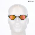 Arena Python Mirror Kupfer/Weiß Schwimmbrille 3