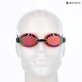 Arena Zoom X-Fit Mirror Schwimmbrille in Kupfer/heller Koralle/Pflaume 9
