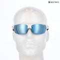 Sonnenbrille Tifosi Navar matte white/smoke bright blue mirror 9
