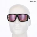 UVEX Mtn Venture CV schwarz matt/verspiegelt rosa Sonnenbrille 10