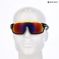 Sonnenbrille Nike Show X Rush matte black/field tint 8