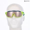 Sonnenbrille Nike Show X Rush matte volt/chrome mirror 9