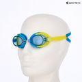 Cressi Starfish grün/azurblaue Kinderschwimmbrille 7