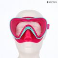 Mares Turtle aqua/pink Kinder-Schnorchelmaske 4
