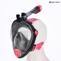 AQUA-SPEED Spectra 2.0 Vollgesichtsmaske zum Schnorcheln schwarz/rosa 7