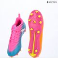 Kinder Fußballschuhe PUMA Ultra 6 Play FG/AG Jr poison pink/puma white/sun stream/bright aqua/puma black 16