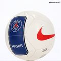 Fußball Nike Pitch Paris-Saint Germain white/old royal size 5 5