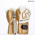 Rival RS100 Professional weiß/goldene Boxhandschuhe 5
