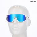 Red Bull SPECT Dash weiß/rauch mit blauem Spiegel Sonnenbrille 6
