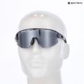Sonnenbrille Bliz Matrix Small crystal black/smoke/silver mirror 8