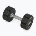 Chromierte Hantel Nike Strength Pro Urethane Dumbbell 12 kg black/white