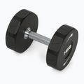 Chromierte Hantel Nike Strength Pro Urethane Dumbbell 14 kg black/white
