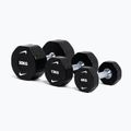 Chromierte Hantel Nike Strength Pro Urethane Dumbbell 14 kg black/white 5