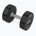 Chromierte Hantel Nike Strength Pro Urethane Dumbbell 16 kg black/white