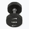 Chromierte Hantel Nike Strength Pro Urethane Dumbbell 16 kg black/white 2