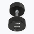 Chromierte Hantel Nike Strength Pro Urethane Dumbbell 22 kg black/white 2