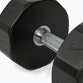 Chromierte Hantel Nike Strength Pro Urethane Dumbbell 22 kg black/white 4