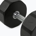Chromierte Hantel Nike Strength Pro Urethane Dumbbell 24 kg black/white 4