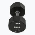 Chromierte Hantel Nike Strength Pro Urethane Dumbbell 28 kg black/white 2
