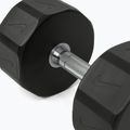 Chromierte Hantel Nike Strength Pro Urethane Dumbbell 30 kg black/white 4