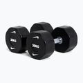 Chromierte Hantel Nike Strength Pro Urethane Dumbbell 30 kg black/white 5
